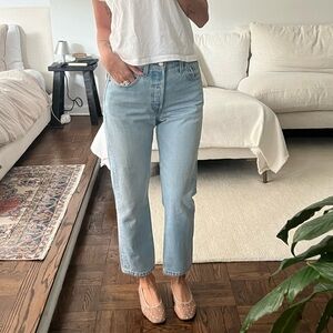 Levis 501 Crop
